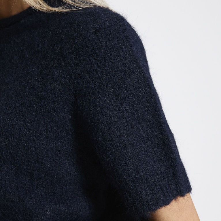 Knit tee "Amelie" Dark Blue